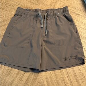 Abercrombie & Fitch Dark Gray Athletic Shorts